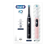 Oral-B Szczoteczeka magnetyczna iO6 Duo (czarna + różowa) - 1131184 - zdjęcie 4